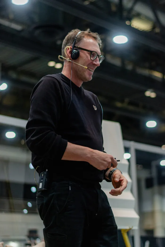 LemayMichaud conference at Expo Design 2025, Québec City.